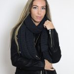 Wolf & Storm | Robin Sjaal Gerecycled Zwart 1