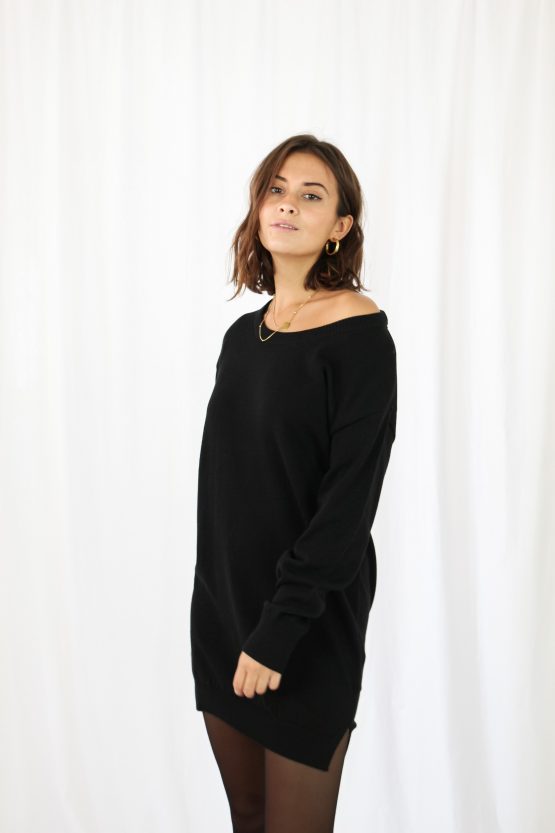 Wolf & Storm | Cleo Tuniek Biokatoen Zwart Wolf & Storm | Cleo Tuniek Biokatoen Zwart