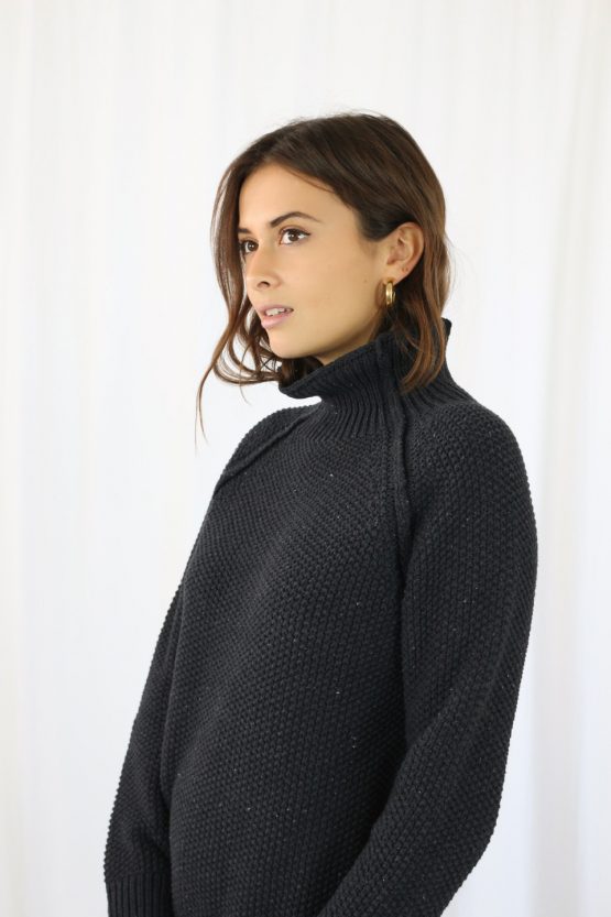 Wolf & Storm | Duurzame Trui Jade Antraciet