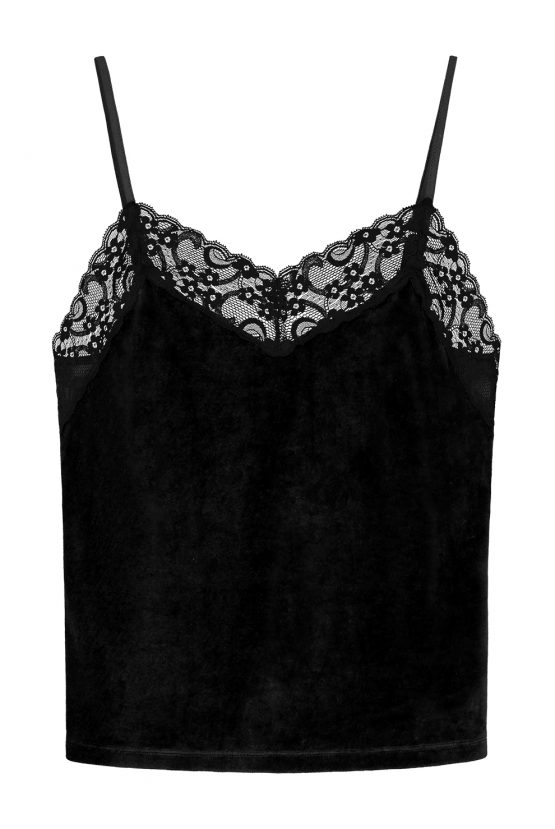top velvet misty black top velvet misty black