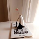 Vintage Vaasje Zwart Wit 1