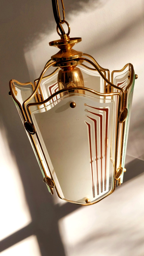 Hanglamp Vintage Hollywood Regency Hanglamp Vintage Hollywood Regency