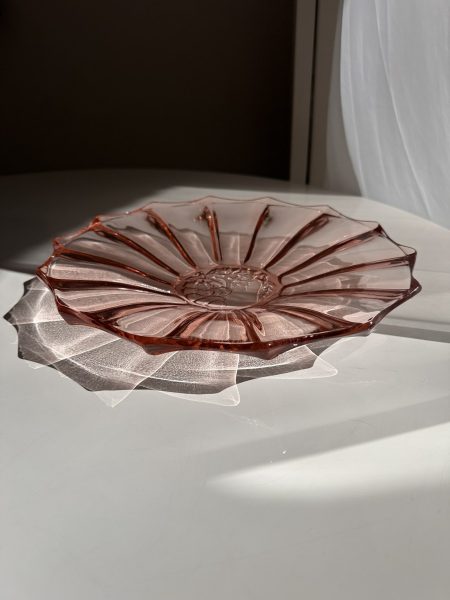 Vintage Schaal Opaline Persglas Vintage Schaal Opaline Persglas