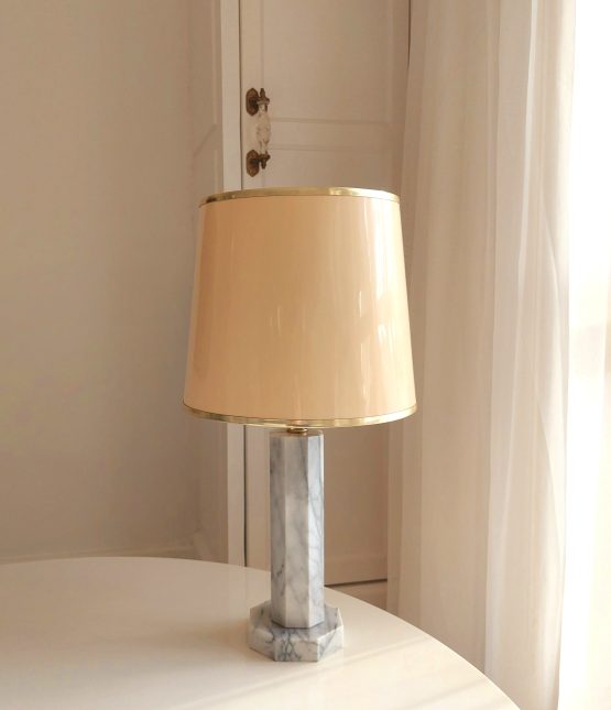 Marmeren Tafellamp Vintage