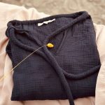 Duurzame Blouse Mousseline Zwart 1