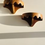 wandconsole hout