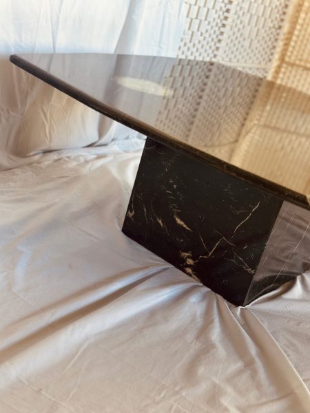Salontafel Marmer Vintage Zwart