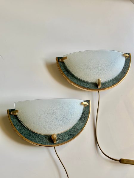 Vintage Wandlamp Hollywood Regency Italiaans 2