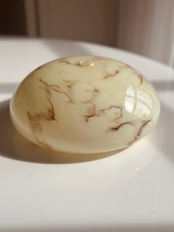 Art Deco Lampenkap Melkglas