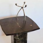 Salontafel Marmer Vintage Italiaans Zwart 909
