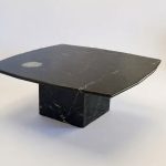 Salontafel Marmer Vintage Italiaans Zwart