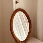 Vintage Grenen Spiegel Midcentury 1