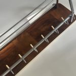 Midcentury Modern Kapstok Chrome Hoedenrek 78 cm